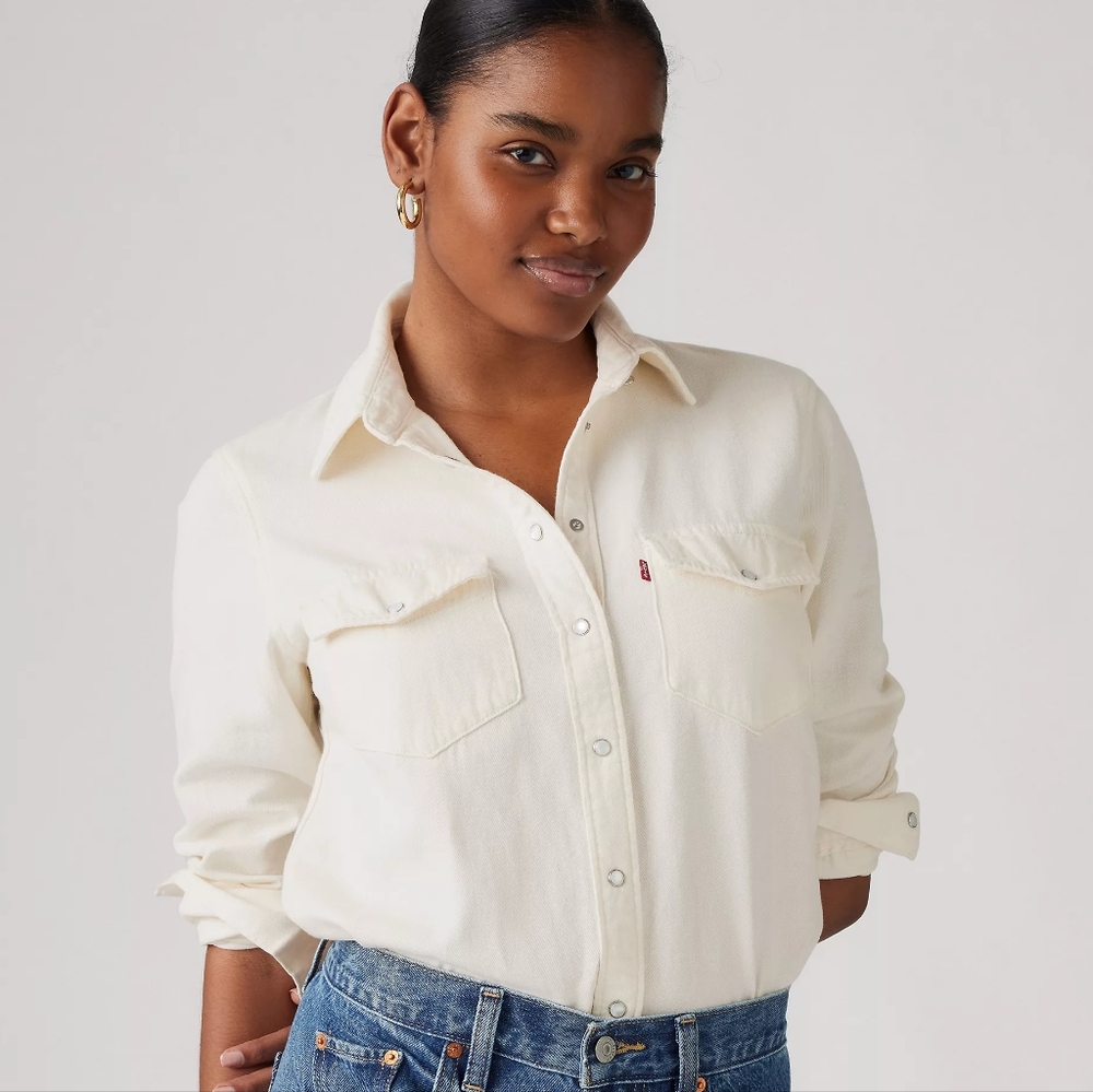 Levi's Denim Button-Up Shirt